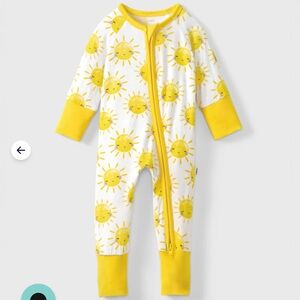 Little Sleepies sunshine zippy 0-3m